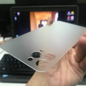 ultra thin Etched AG mobile phone glass