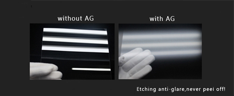 the difference between with and without AG coating