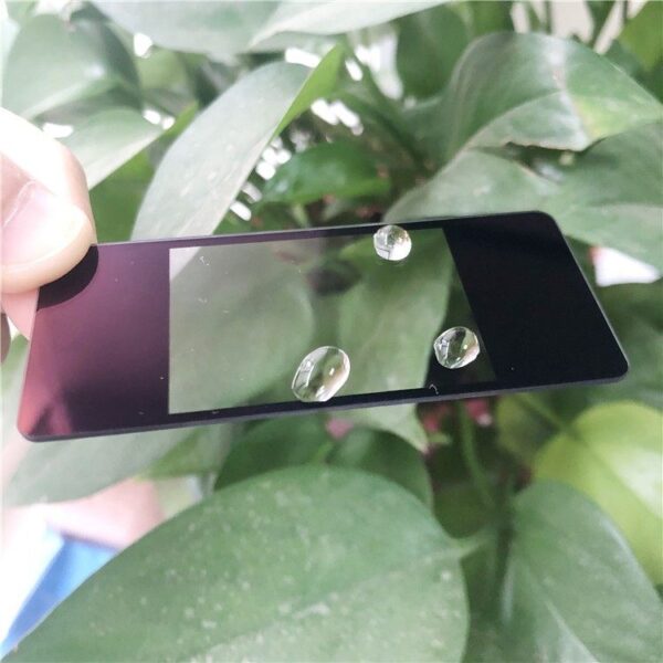 AF anti-fingerprint glass with water drop corner
