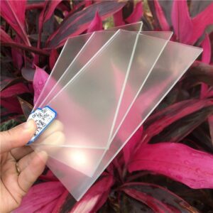 1.6 mm AG anti-glare glass with gloss 71