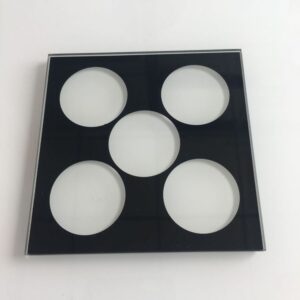 hole drilling switch panel glass