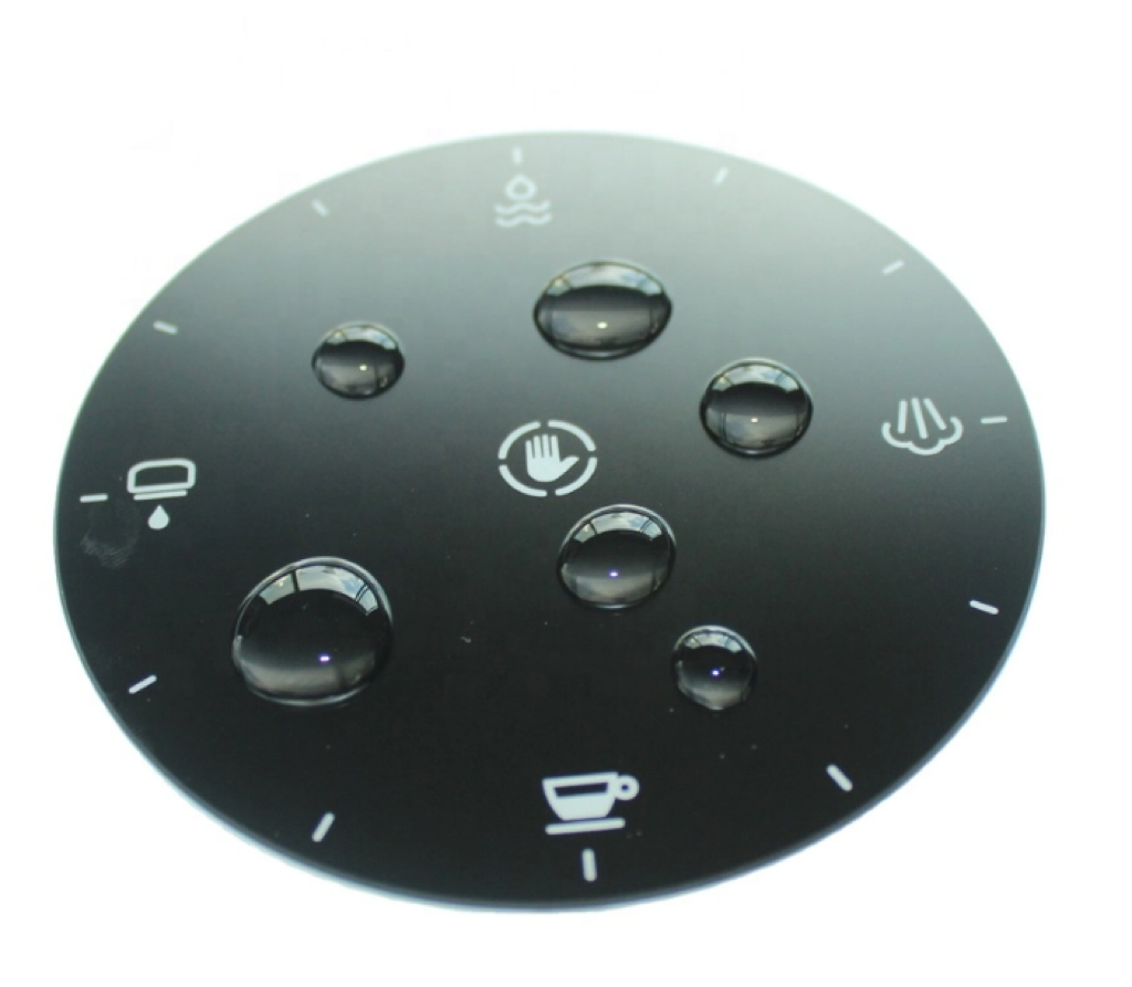 Anti-fingerprint glass water drop angle test