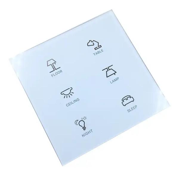 What is Smart Home Touch Panel with Chemical Tempered Glass?